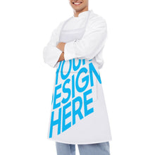 Charger l&#39;image dans la galerie, Tablier de cuisine femme homme avec poches personnalisé avec photo motif logo texte
