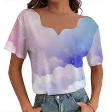 Charger l&#39;image dans la galerie, Impression multi-images T-shirt BBT manches courtes irreguliers personnalisé avec photo logo texte motif
