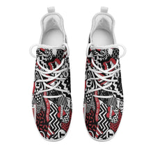 Charger l&#39;image dans la galerie, Cheerleading Chaussures de basket pour femme personnalisé (Deux chaussures peuvent être personnalisées différemment)
