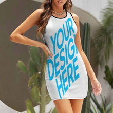 Charger l&#39;image dans la galerie, Robe gilet d&#39;été sans manches pour femmes NZ014 personnalisé avec photos texte
