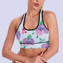 Charger l&#39;image dans la galerie, 2023 Nouveau haut yoga soutien-gorge de sport A6K pour femmes personnalisé avec photos motif texte (conception une image)
