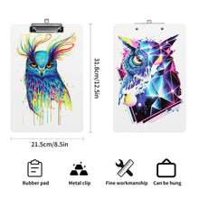 Charger l&#39;image dans la galerie, Presse-papiers en acrylique A4 Papeterie Étanche Fichier Conseil Clip Dossier Attelle personnalisé avec photo logo texte motif
