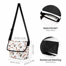 Charger l&#39;image dans la galerie, Sac messager / Sac bandoulière grande capacité pour homme femme personnalisé avec photo logo texte motif (impression d’image unique)
