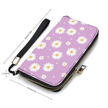 Charger l&#39;image dans la galerie, Portefeuille long / porte monnaie long en cuir pour femme homme personnalisé avec photo logo texte motif
