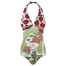 Charger l&#39;image dans la galerie, Maillot de bain tankini ensemble 2 pièces pour femme personnalisé avec photo logo motif texte conception multi-images
