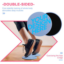 Charger l&#39;image dans la galerie, Plaque coulissante pour Yoga / disques coulissants pour Fitness YD2301002 Personnalisé (bleu)
