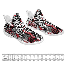 Charger l&#39;image dans la galerie, Cheerleading Chaussures de basket pour femme personnalisé (Deux chaussures peuvent être personnalisées différemment)
