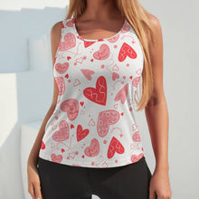 Charger l&#39;image dans la galerie, Impression d’image unique Gilet sans manches femme XK en forme de I Personnalisé avec image et photo
