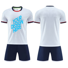 Charger l&#39;image dans la galerie, Maillot de foot / uniforme de football adulte JG6319 Personnalisé avec des chiffres et des lettres
