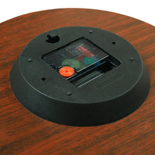 Charger l&#39;image dans la galerie, Horloge murale en bois en forme de record / disque / album personnalisée avec photo motif logo texte
