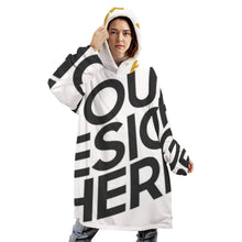 Charger l&#39;image dans la galerie, Sweat à capuche couverture femme adulte B412 personnalisé avec photo et image (Image unique)
