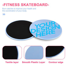 Charger l&#39;image dans la galerie, Plaque coulissante pour Yoga / disques coulissants pour Fitness YD2301002 Personnalisé (bleu)
