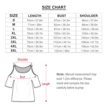 Charger l&#39;image dans la galerie, Impression des multi-images T-shirt épaules dénudées Grande taille pour femme AVT personnalisé avec photo logo texte motif
