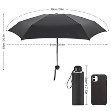 Charger l&#39;image dans la galerie, Mini parapluie 5 volets ZYS04-6K avec 5 segments impression l&#39;intérieur design personnalisé avec logos photos

