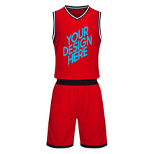 Charger l&#39;image dans la galerie, Ensemble/Maillot basket Enfant vêtements sport FS0820001 impression personnalisé avec photo motif logo texte

