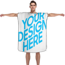 Charger l&#39;image dans la galerie, Serviette de plage / Linge de bain adulte NT158 personnalisée avec photo et prénom (Même style pour homme et femme)
