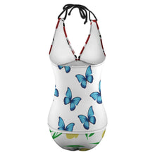 Charger l&#39;image dans la galerie, Maillot de bain tankini ensemble 2 pièces pour femme personnalisé avec photo logo motif texte conception multi-images
