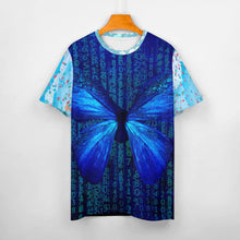 Charger l&#39;image dans la galerie, T-shirt tee shirt en cotton à col rond ay001 personnalisé avec photo logo texte motif (impression des multi-images)
