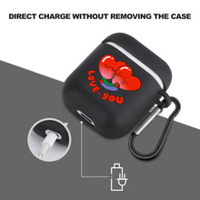 Charger l&#39;image dans la galerie, Étui / Coque de protection AirPods bluetooth Apple personnalisé avec photo texte motif logo
