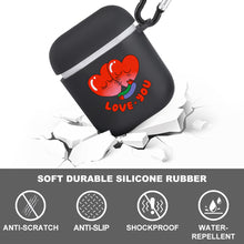 Charger l&#39;image dans la galerie, Étui / Coque de protection AirPods bluetooth Apple personnalisé avec photo texte motif logo
