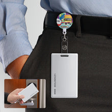 Charger l&#39;image dans la galerie, Insigne porte-badge d&#39;identification personnalisé avec image texte motif logo
