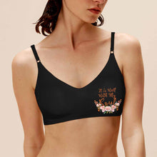 Charger l&#39;image dans la galerie, Brassière échancrée soutien-gorge push up sans coutures active micro-stretch lounge pour femme WH022 personnalisé avec motif texte photo (impression en bas à gauche)

