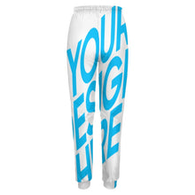 Charger l&#39;image dans la galerie, Pantalon de survêtement sport jogging femme personnalisée avec photo texte motif à impression complète (impression d&#39;image unique)

