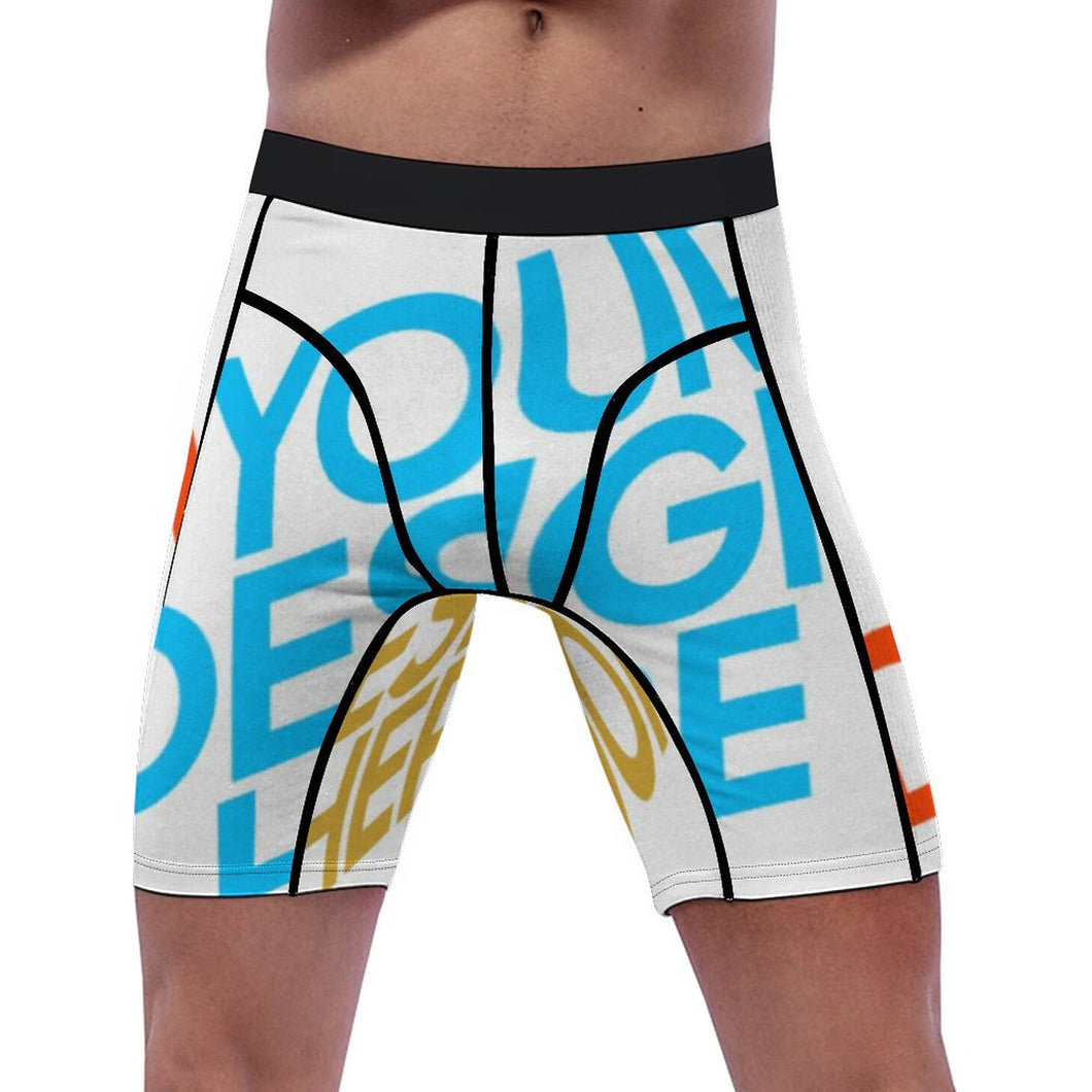 Sous-vêtement short de sport homme K40 personnalisé avec photo et texte (Conception multi-images)