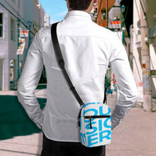 Charger l&#39;image dans la galerie, Sac messager / Petite sacoche pour femme homme Q026 personnalisé avec photo logo texte motif (Impression d’image unique)
