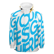 Charger l&#39;image dans la galerie, Impression d’image unique Sweat à capuche/veste grande taille homme A541 personnalisé avec texte photo logo motif
