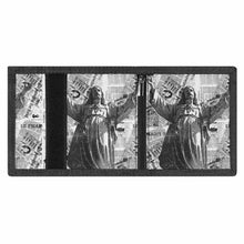 Charger l&#39;image dans la galerie, Portefeuille 3 volets / Porte monnaie pour femme homme personnalisé avec photo logo texte motif
