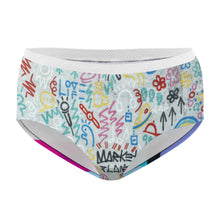 Charger l&#39;image dans la galerie, Culotte Slip de qualité confortable pour femmes B499 personnalisé avec photo logo texte motif (impression des multi-images)
