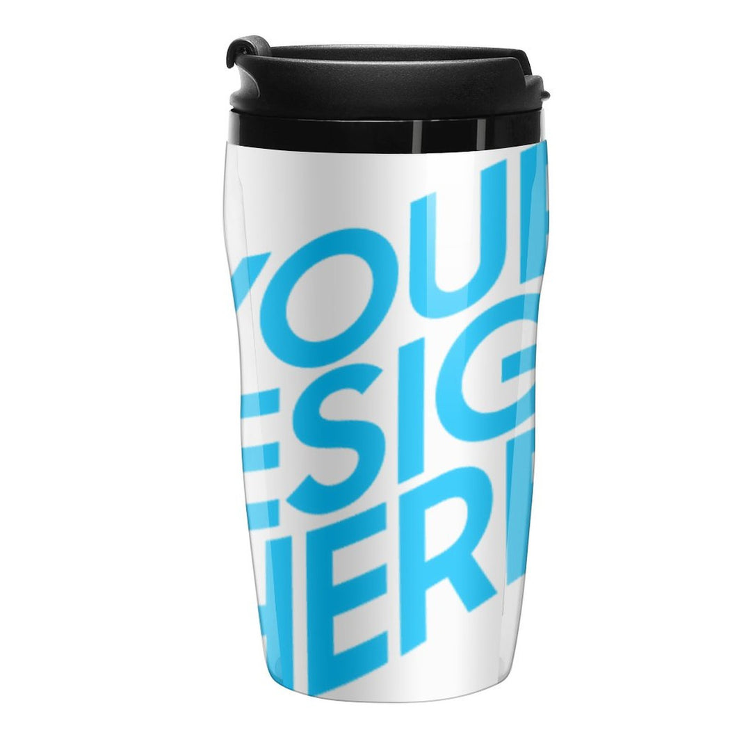 Tasse à café design en ligne moderne personnalisée avec photo motif logo texte