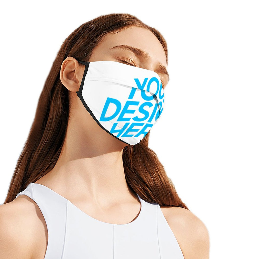 Masque personnalisé respiratoire de protection sans filtre
