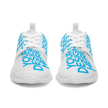 Charger l&#39;image dans la galerie, Chaussures Baskets running femme homme personnalisées avec prénom photo logo texte (Deux chaussures peuvent être personnalisées différemment images)
