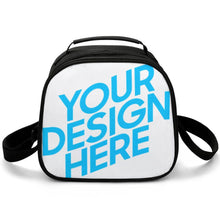 Charger l&#39;image dans la galerie, Sac isotherme repas / sac isolant repas pour enfant personnalisé avec photo text logo
