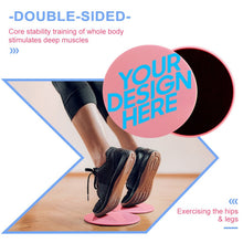 Charger l&#39;image dans la galerie, Plaque coulissante pour Yoga / disques coulissants pour Fitness YD2301003 Personnalisé (rose)

