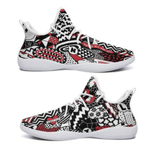 Charger l&#39;image dans la galerie, Cheerleading Chaussures de basket pour femme personnalisé (Deux chaussures peuvent être personnalisées différemment)
