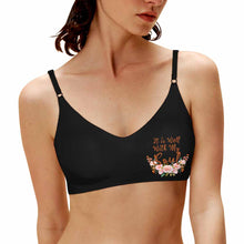 Charger l&#39;image dans la galerie, Brassière échancrée soutien-gorge push up sans coutures active micro-stretch lounge pour femme WH022 personnalisé avec motif texte photo (impression en bas à gauche)
