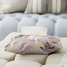 Charger l&#39;image dans la galerie, Housse poche mouchoir / pochette mouchoir en cuir PU personnalisé avec photo texte motif logo
