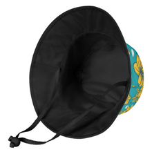 Charger l&#39;image dans la galerie, Chapeau de pêcheur avec jugulaire réglable pour enfant garçons filles personnalisée avec photo texte motif (conception multi-images)
