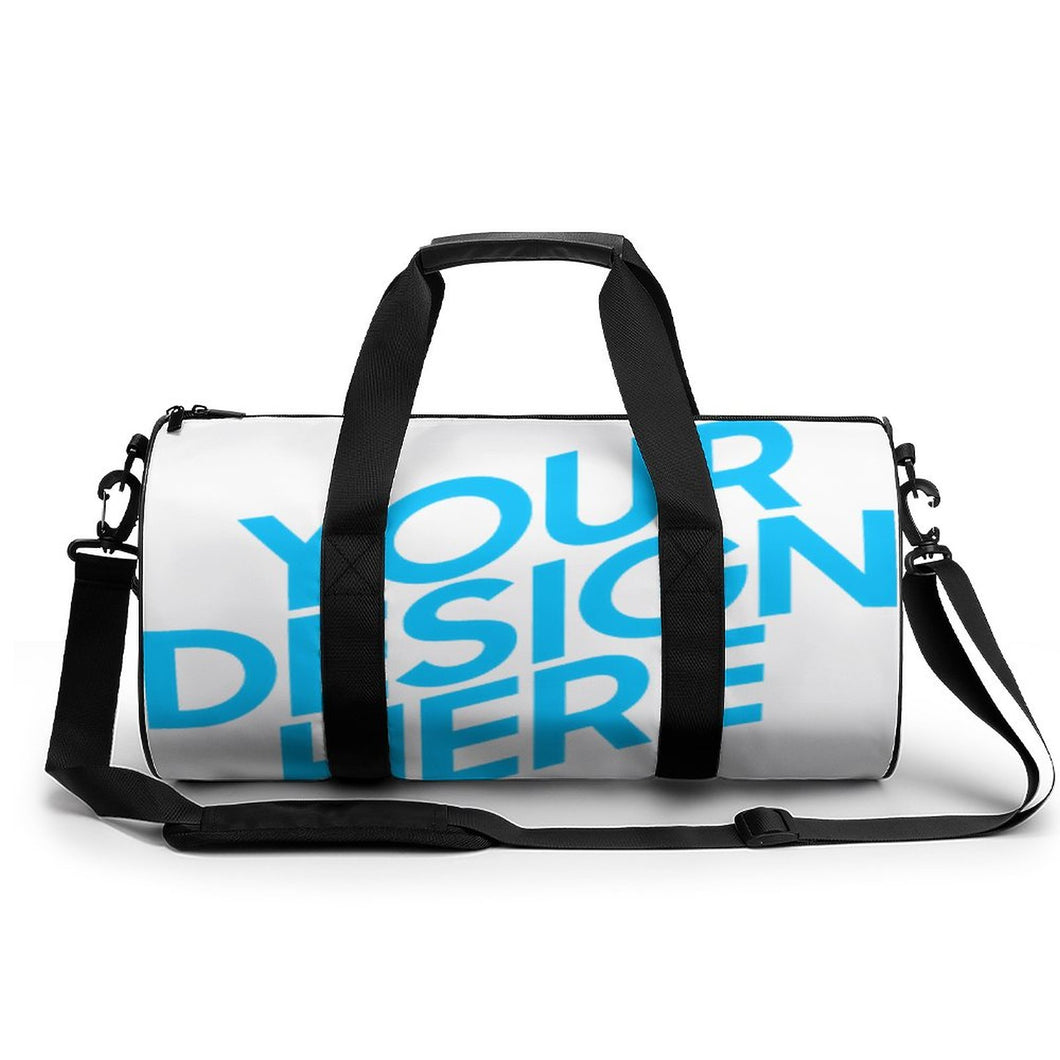 Sac sport / sac de gym cylindrique Q006 personnalisé avec photo texte et logo