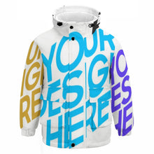 Charger l&#39;image dans la galerie, Impression des multi-images sweat à capuche / veste enfant fin velcro A537 personnalisé avec photo logo motif texte
