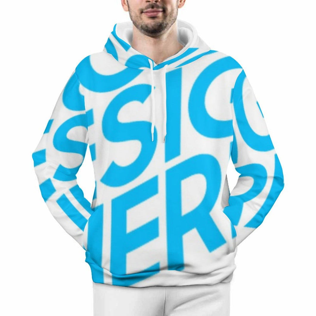 Sweat pull à capuche hoodie homme original personnalisé avec photo logo texte motif