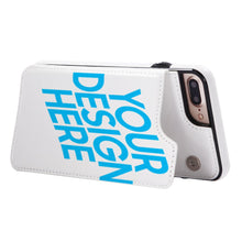 Charger l&#39;image dans la galerie, Coque / Housse TPU Cuir iPhone 7 / 8 Plus Etui Portefeuille Rabat personnalisée avec photo
