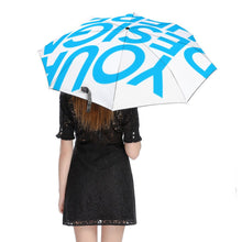 Charger l&#39;image dans la galerie, Parapluie de poche parapluie automatique à 3 volets ZYS03-8K impression extérieure/vinyle à l&#39;intérieur personnalisée avec photos logos
