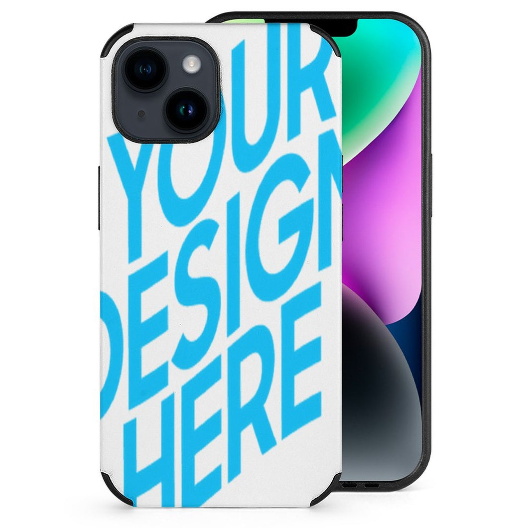 Personnalisée étui pour téléphone pour iPhone 14 / iPhone 14 Plus / iPhone 14 Pro / iPhone 14 Pro Max en fibre de carbone avec photos, motif, texte, logo, dessinez et imprimez vous-même
