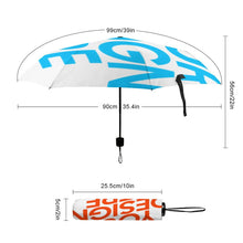 Charger l&#39;image dans la galerie, Parapluie pliable Parapluie automatique 3 plis / parapluie de poche manuel à l&#39;extérieur d&#39;impression design personnalisé avec logos photos
