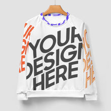 Charger l&#39;image dans la galerie, Pull sweat col rond homme A27H personnalisée avec prénom motif texte (conception multi-images)

