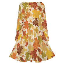 Charger l&#39;image dans la galerie, Impression des multi-images Grande taille Robe personnalisée Femme à manches longues / Robe personnalisable col V B829 impression avec prénom photo logo

